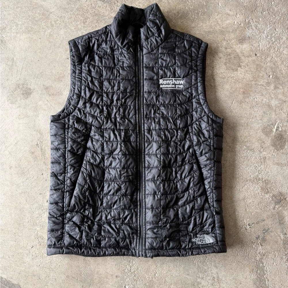 The North Face Charcoal Quilted Vest